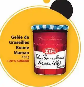 Colruyt Gelée de groseilles bonne maman offre
