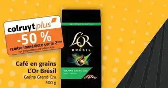 Colruyt Café en grains l'or brésil offre