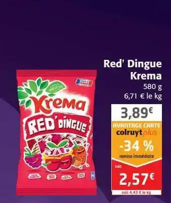 Colruyt Red'dingue krema offre