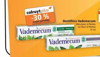 Colruyt Dentifrice vademecum offre