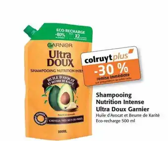 Colruyt Shampooing nutrition intense ultra doux garnier offre