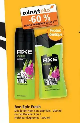 Colruyt Axe epic fresh offre
