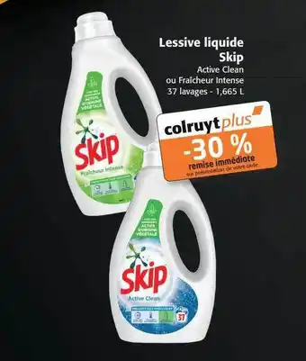 Colruyt Lessive liquide skip offre