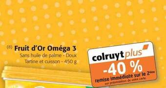 Fruit d'or oméga 3