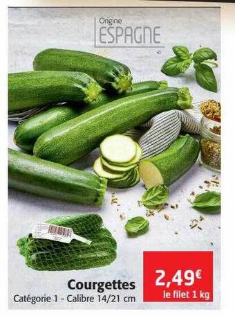Colruyt Courgettes offre