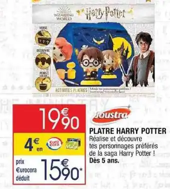 Platre harry potter soustra