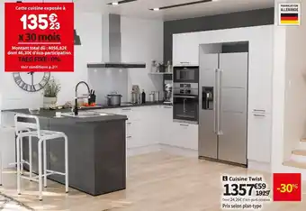 Conforama Cuisine twist offre