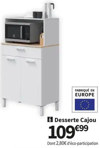 Conforama Desserte cajou offre