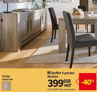 Conforama Buffet 4 portes offre