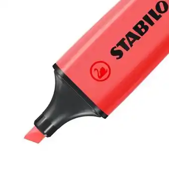 Surligneur stabilo boss original - rouge