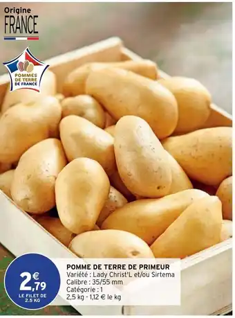 Intermarché Pomme De Terre De Primeur offre