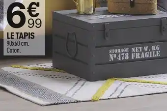 Centrakor Le tapis offre