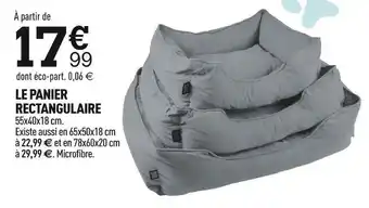 Centrakor Le panier rectangulaire offre