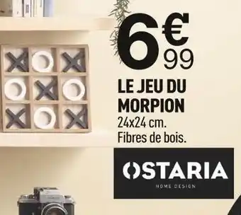 Centrakor Ostaria le jeu du morpion offre