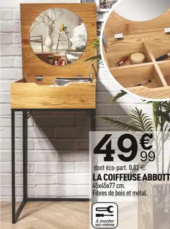 Centrakor La coiffeuse abbott offre