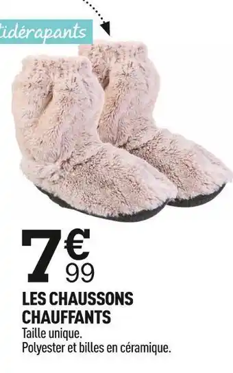 Centrakor Les chaussons chauffants offre
