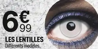 Centrakor Différents modèles. les lentilles offre