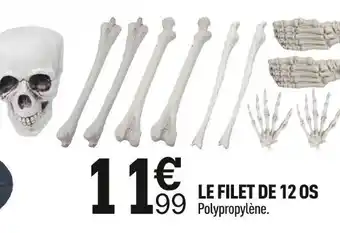 Centrakor Le filet de 12 os offre