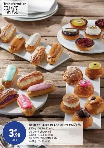 Intermarché Demi éclairs Classiques offre