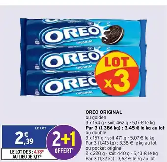 Intermarché Oreo Original offre