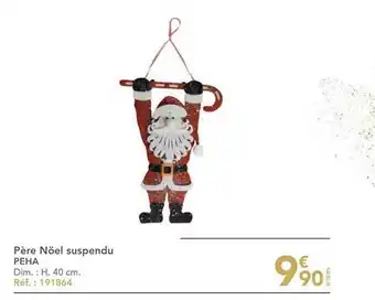 Père noël suspendu peha