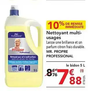 METRO Nettoyant multi-usages mr. propre professional offre
