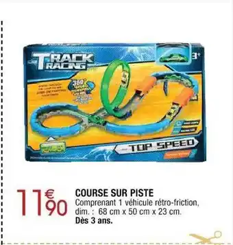 Course sur piste
