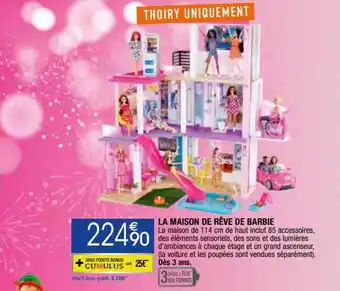 La maison de rêve de barbie