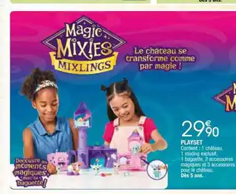 Playset magic mixies mixlings