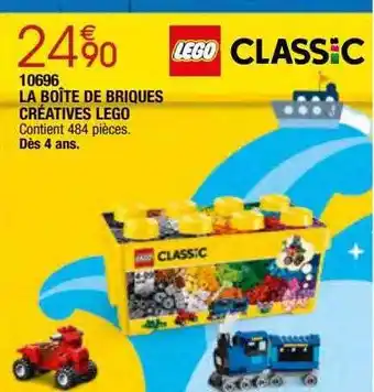 Migros La boîte de briques créatives lego classic 10696 offre