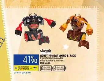 Migros Robot kombat viking bi pack offre