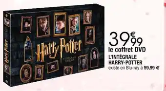 Cora x Carrefour Le Coffret DVD L'Intégrale Harry-Potter offre