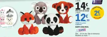 E.Leclerc Puppy Eyes Pets offre