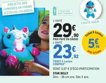 E.Leclerc Star Belly offre