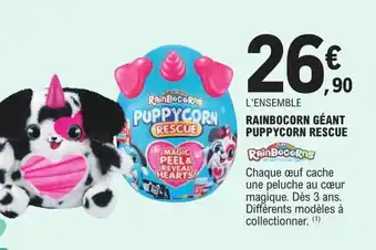 E.Leclerc Rainbocorn Géant Puppycorn Rescue offre
