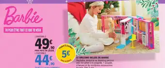 E.Leclerc Le Dressing Deluxe de Barbie offre
