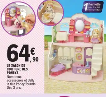 E.Leclerc Le Salon de Coiffure des Poneys offre