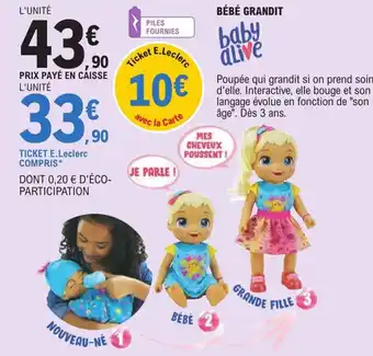 Bébé Grandit