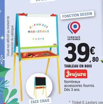E.Leclerc Tableau en Bois offre