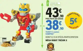 E.Leclerc Méga Robot Trésor X offre