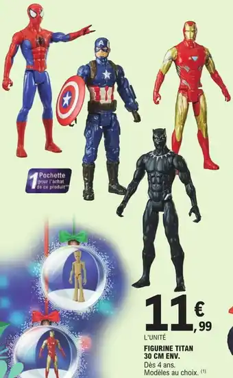 E.Leclerc Figurine Titan 30 CM Env. offre