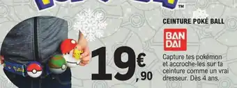 E.Leclerc Ceinture Poké ball offre