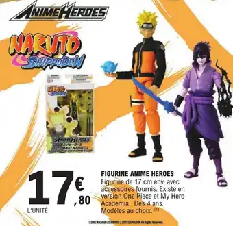 E.Leclerc Figurine Anime Heroes offre