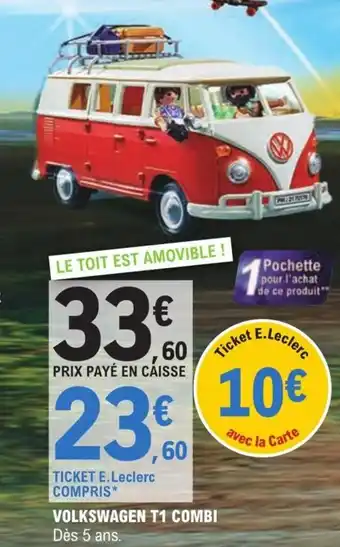 E.Leclerc Volkswagen T1 Combi offre