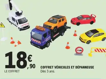 E.Leclerc Coffret Véhicules et Dépanneuse offre
