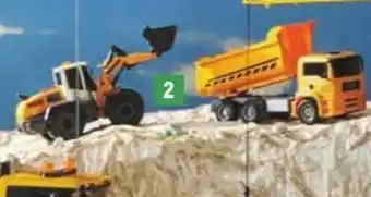 E.Leclerc Pack de 2 Véhicules de Chantier offre
