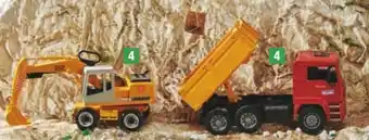 Camion Benne Avec Pelleteuse Liebherr