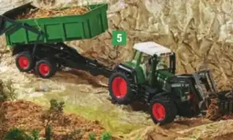 E.Leclerc Tracteur Fendt Avec Fourche et Remorque offre