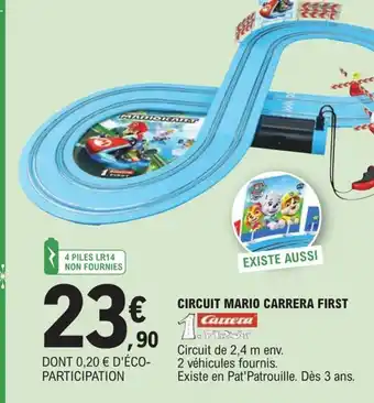 E.Leclerc Circuit Mario Carrera First offre