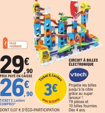 E.Leclerc Circuit á Billes Électronique offre